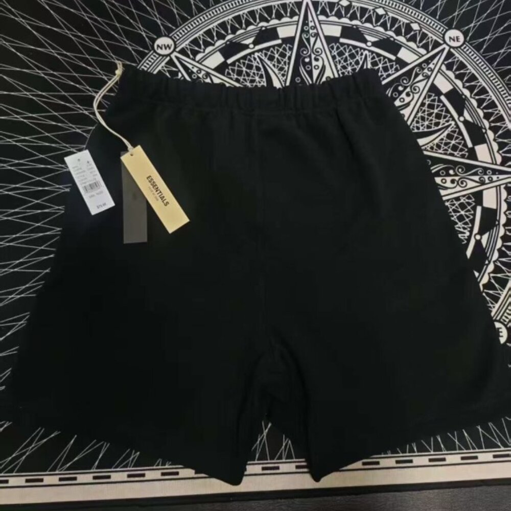 Essential Fear of God Black Shorts